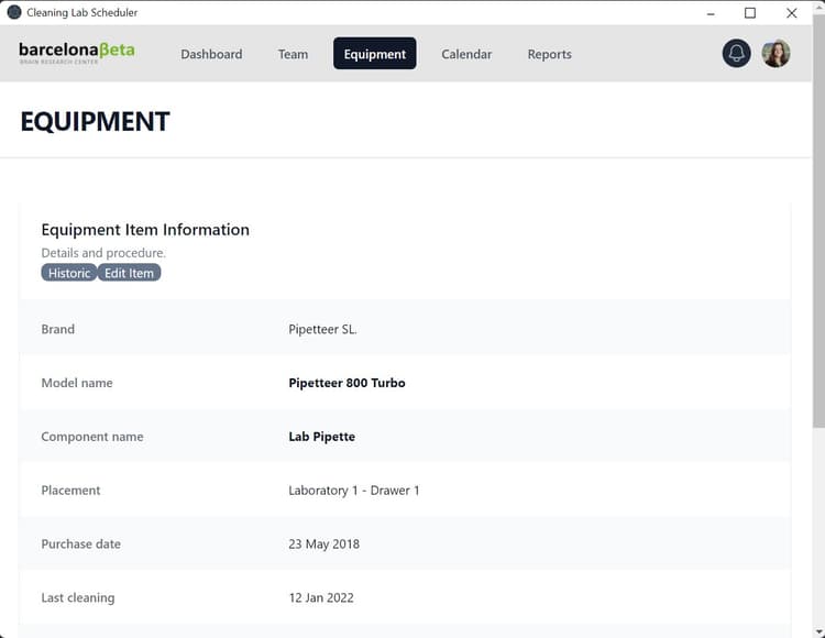 Cleaning Lab Scheduler