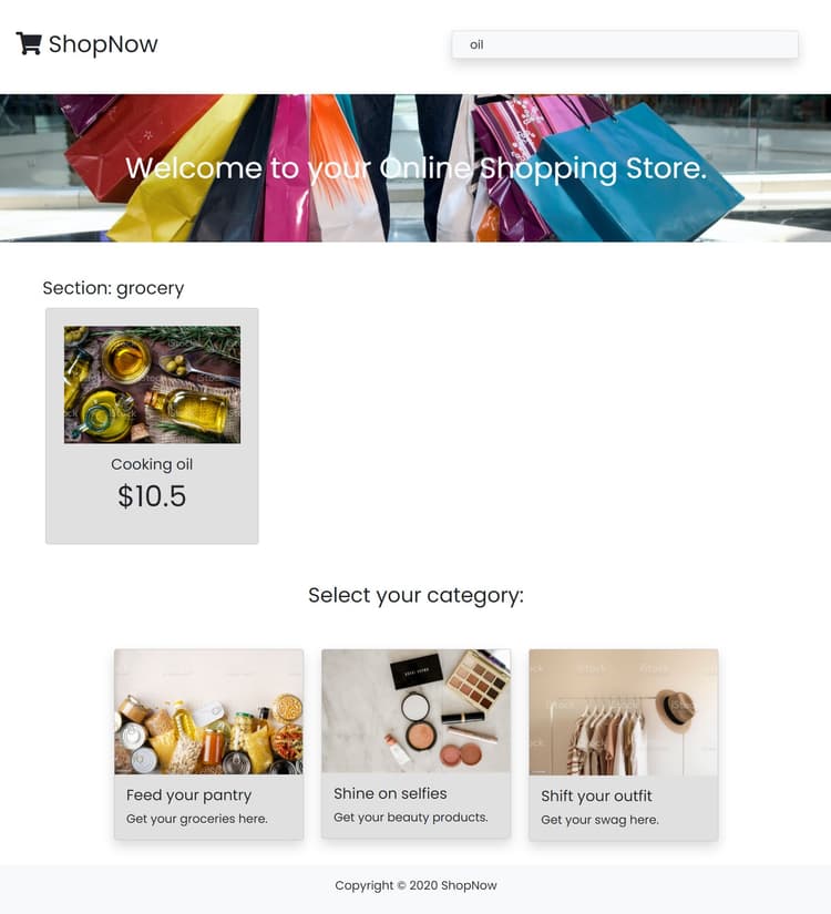 Shop Online